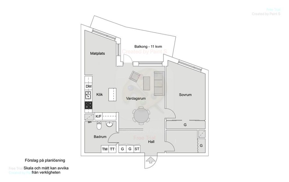Bostadsrätt, Henriksdalsallén 24a, Hammarby Sjöstad, Stockholm