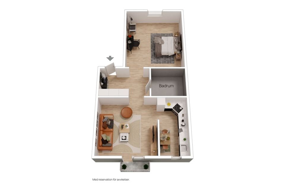 Bostadsrätt, Sveavägen 26a, Centralt Kumla, Kumla