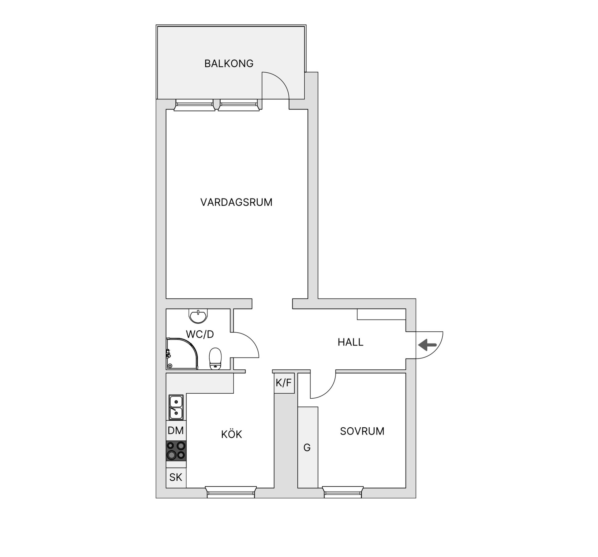 Bostadsrätt, Ängesvägen 4A, Morön, Skellefteå