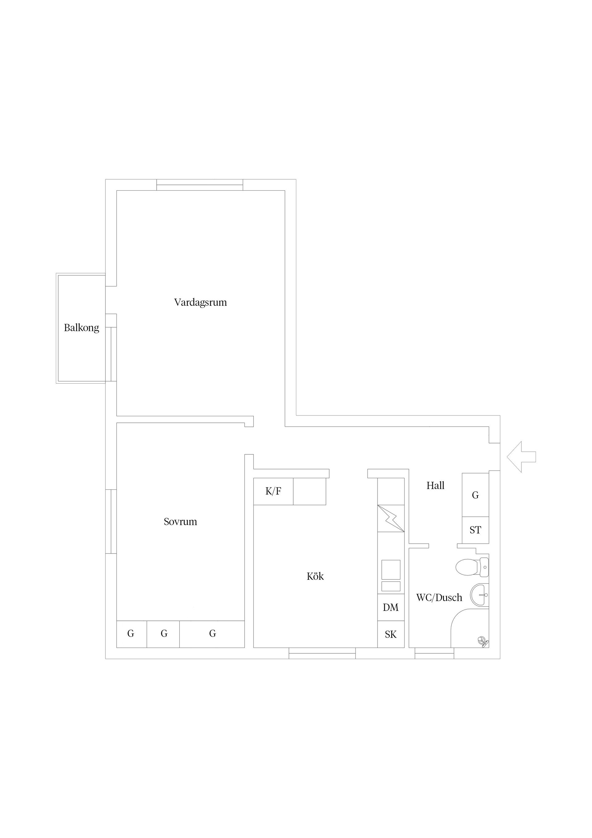 Bostadsrätt, Skälbyvägen 8, Häggvik, Sollentuna