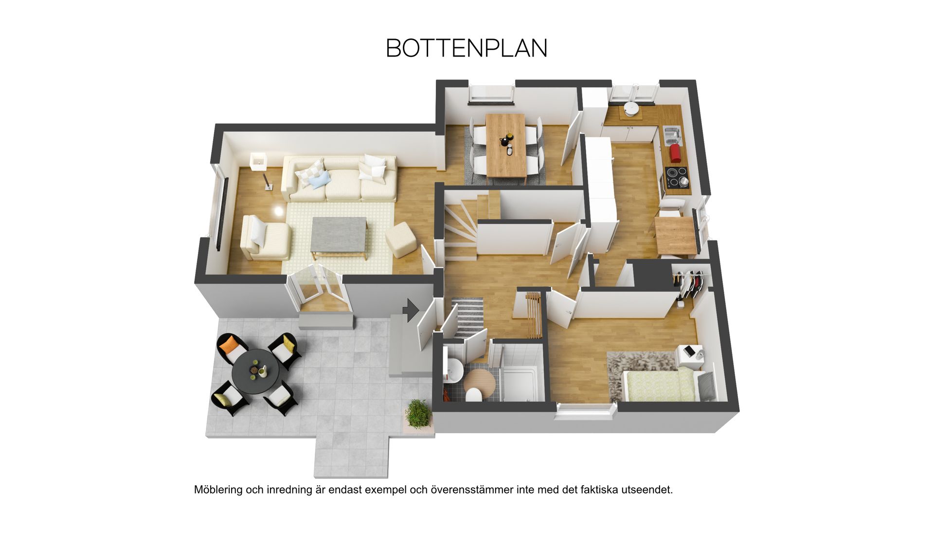 Villa, Hantverkargatan 8, Nordmaling