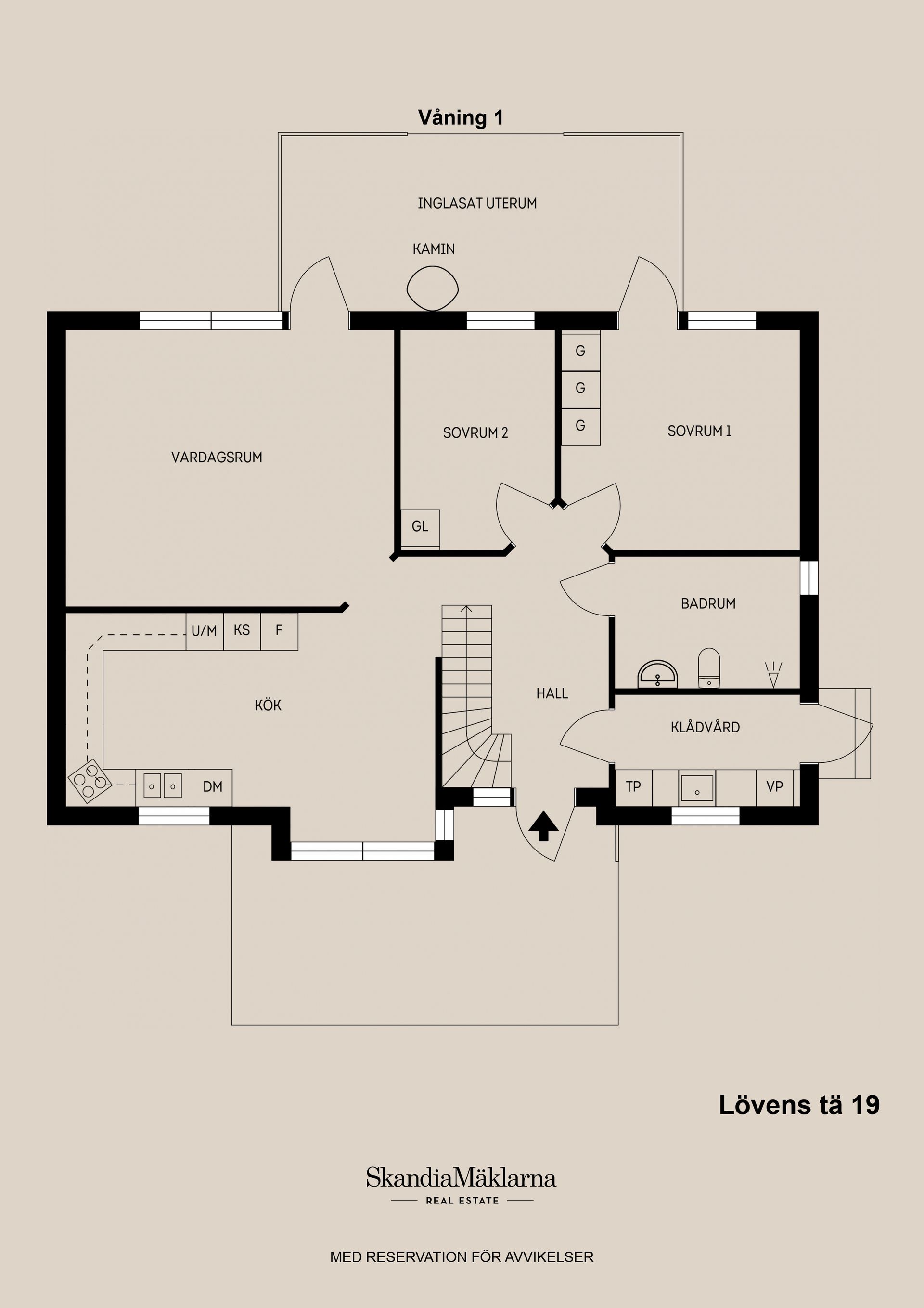 Villa, Lövens tä 19, Hemlingby, Gävle