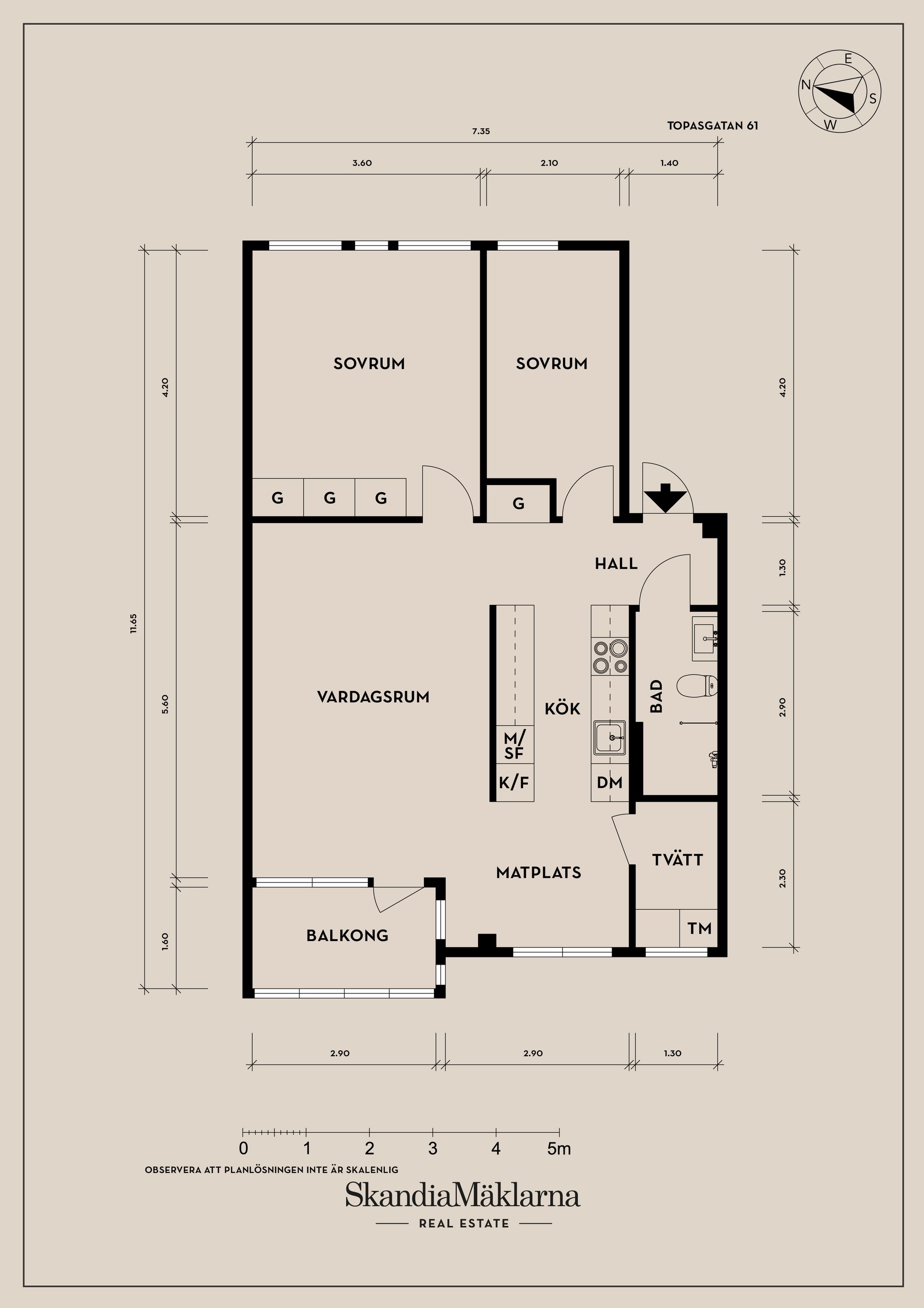 Bostadsrätt, Topasgatan 61, Tynnered, Göteborg