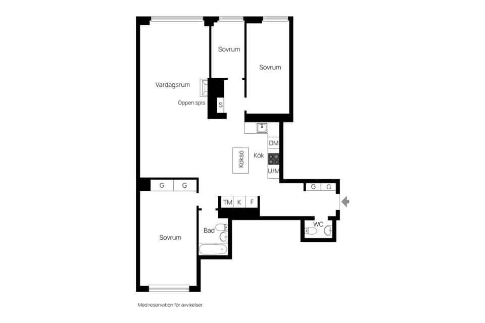 Bostadsrätt, Polhemsgatan 8, Kungsholmen / Invid Norr Mälarstrand, Stockholm