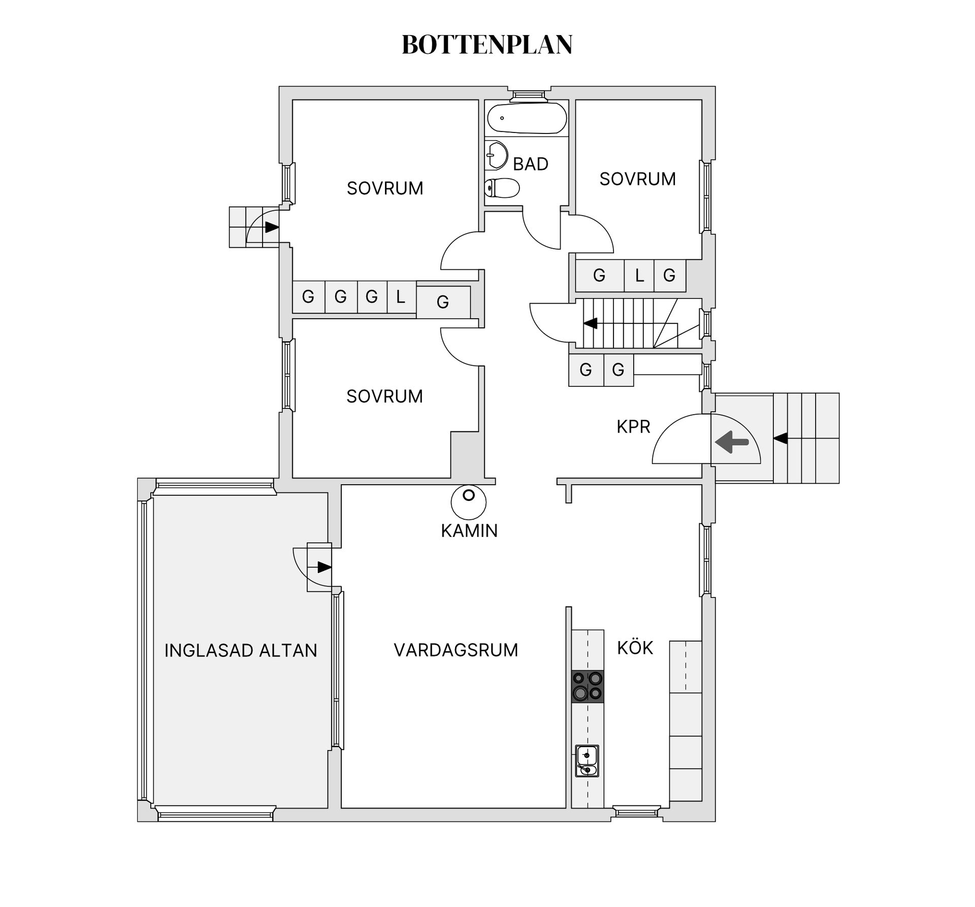 Villa, Visslaryd 3, Visslaryd, Ljungby