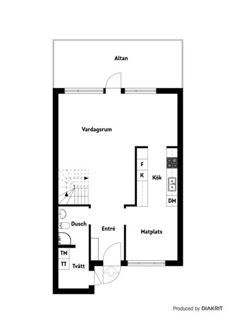 Bostadsrätt, Hagtornsvägen 13, Peterslund, Oxelösund