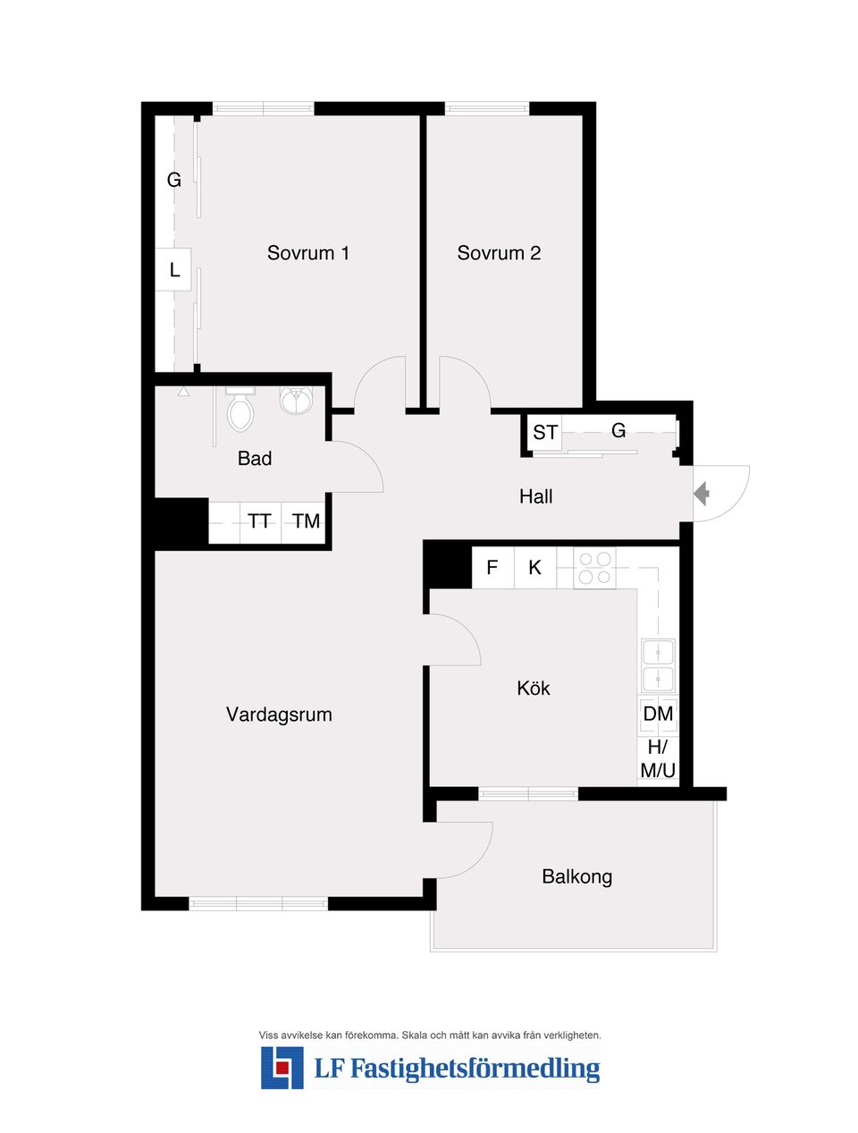 Bostadsrätt, Väsbyvägen 7D, Centralt, Upplands Väsby