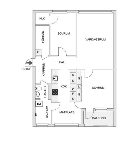 Bostadsrätt, Stenbrötsgatan 39, Tornhagen/Gottfridsberg, Linköping