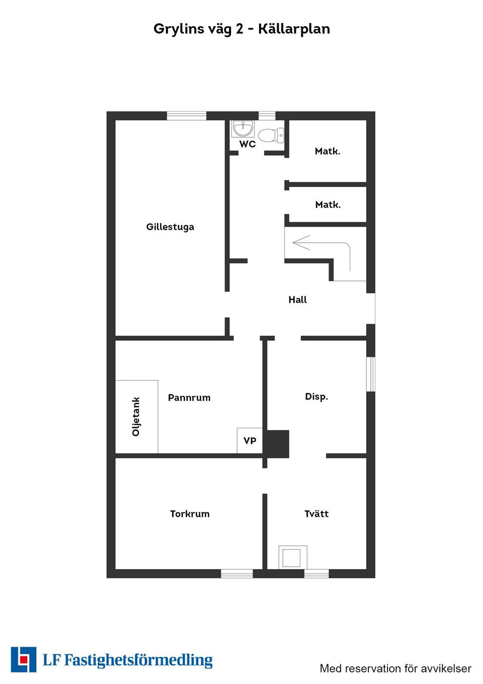 Villa, Grylins väg 2, Torup, Hylte