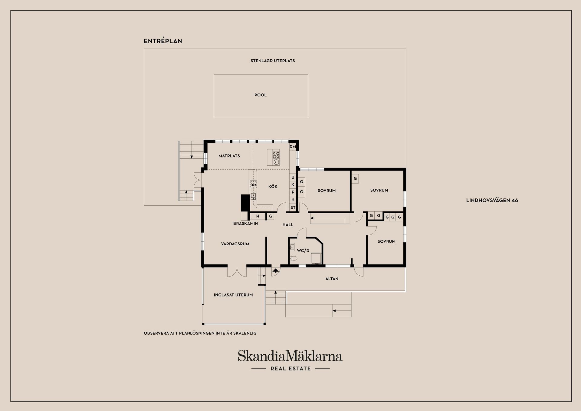 Villa, Lindhovsvägen 46, Tumba - Vretarna, Botkyrka
