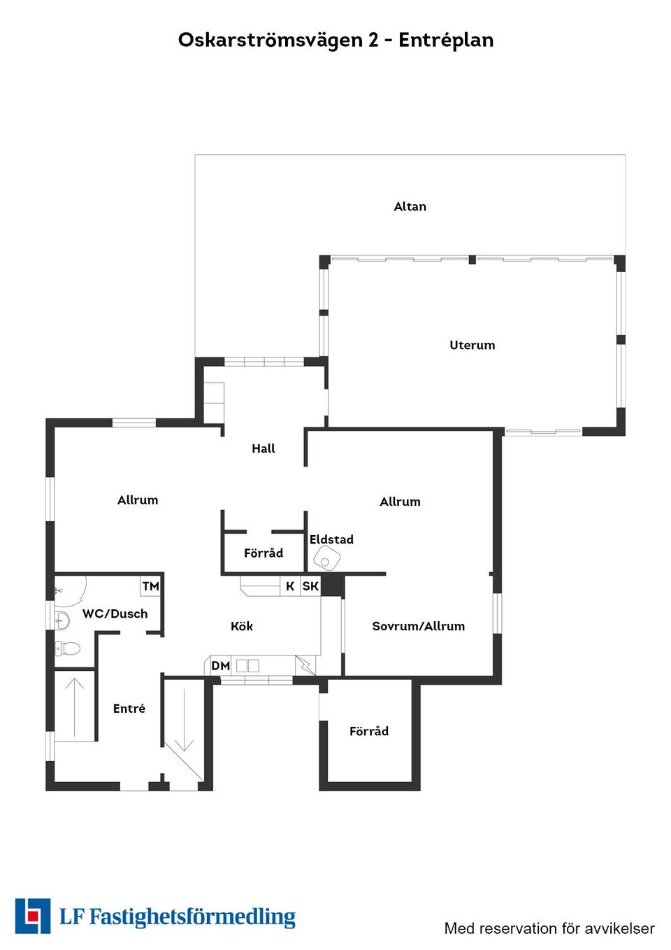 Villa, Oskarströmsvägen 2, Simlångsdalen, Halmstad
