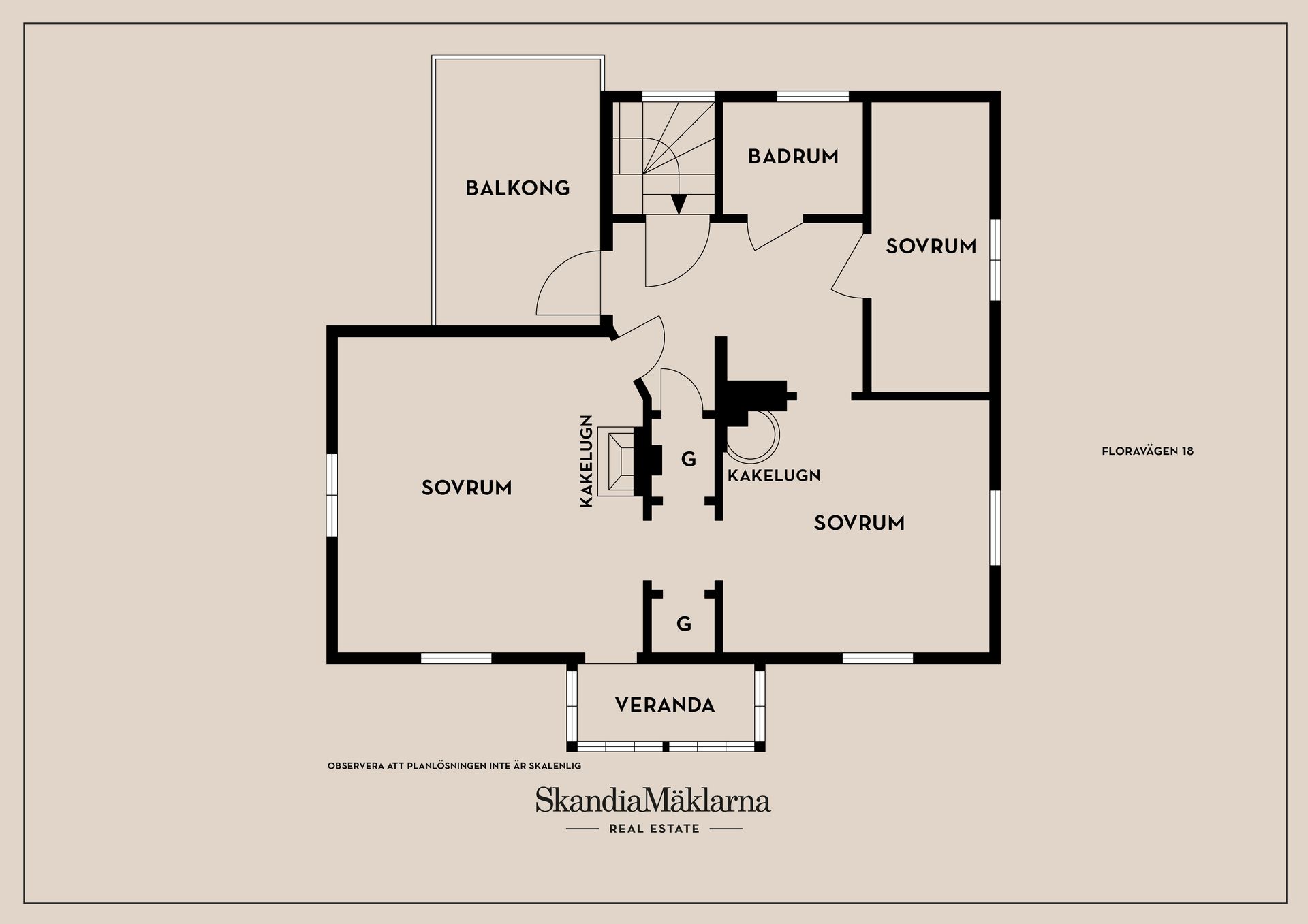 Villa, Floravägen 18, Blombacka, Södertälje