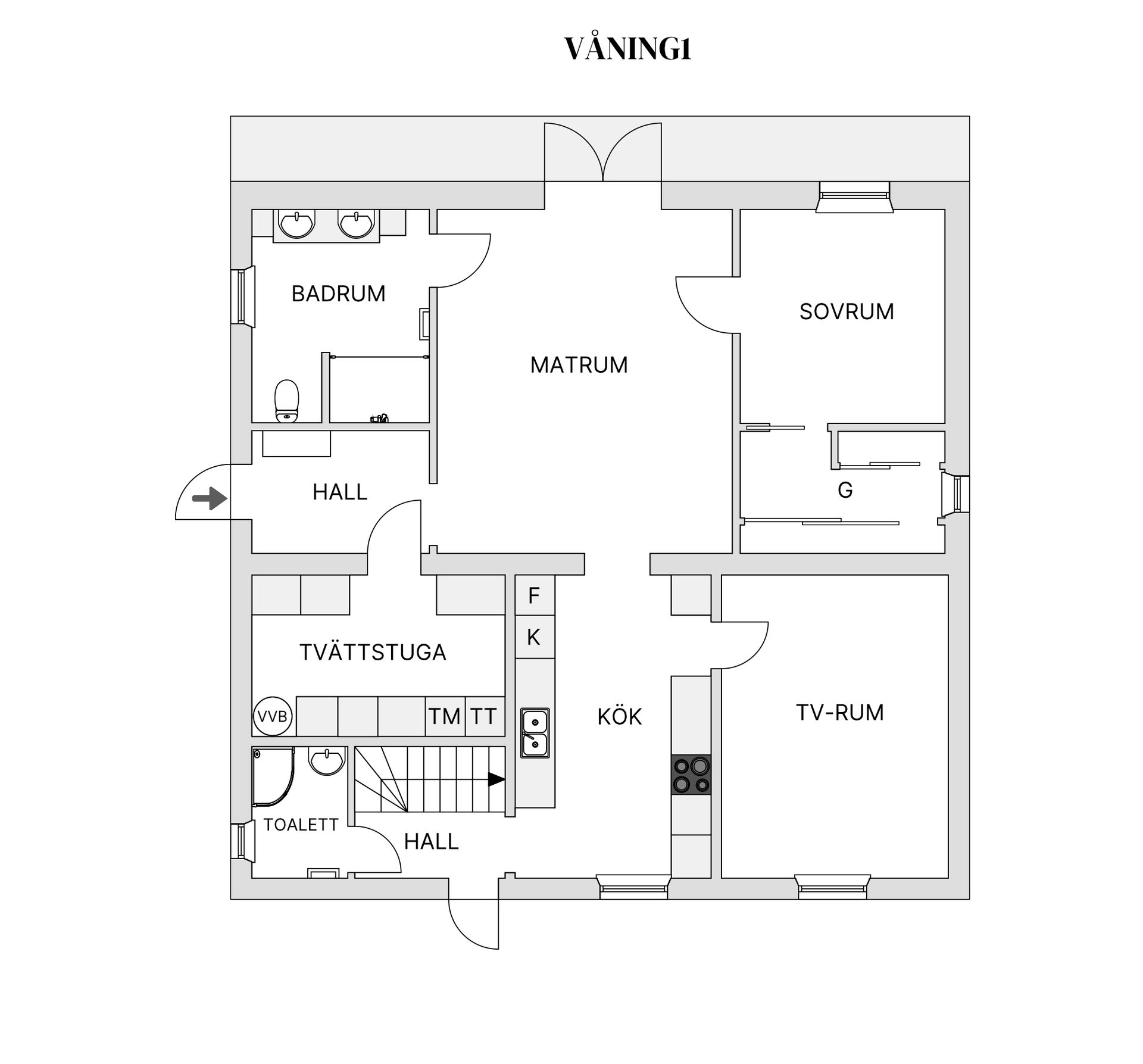 Villa, Rättsgatan 16, Sjöbo Centrum, Sjöbo