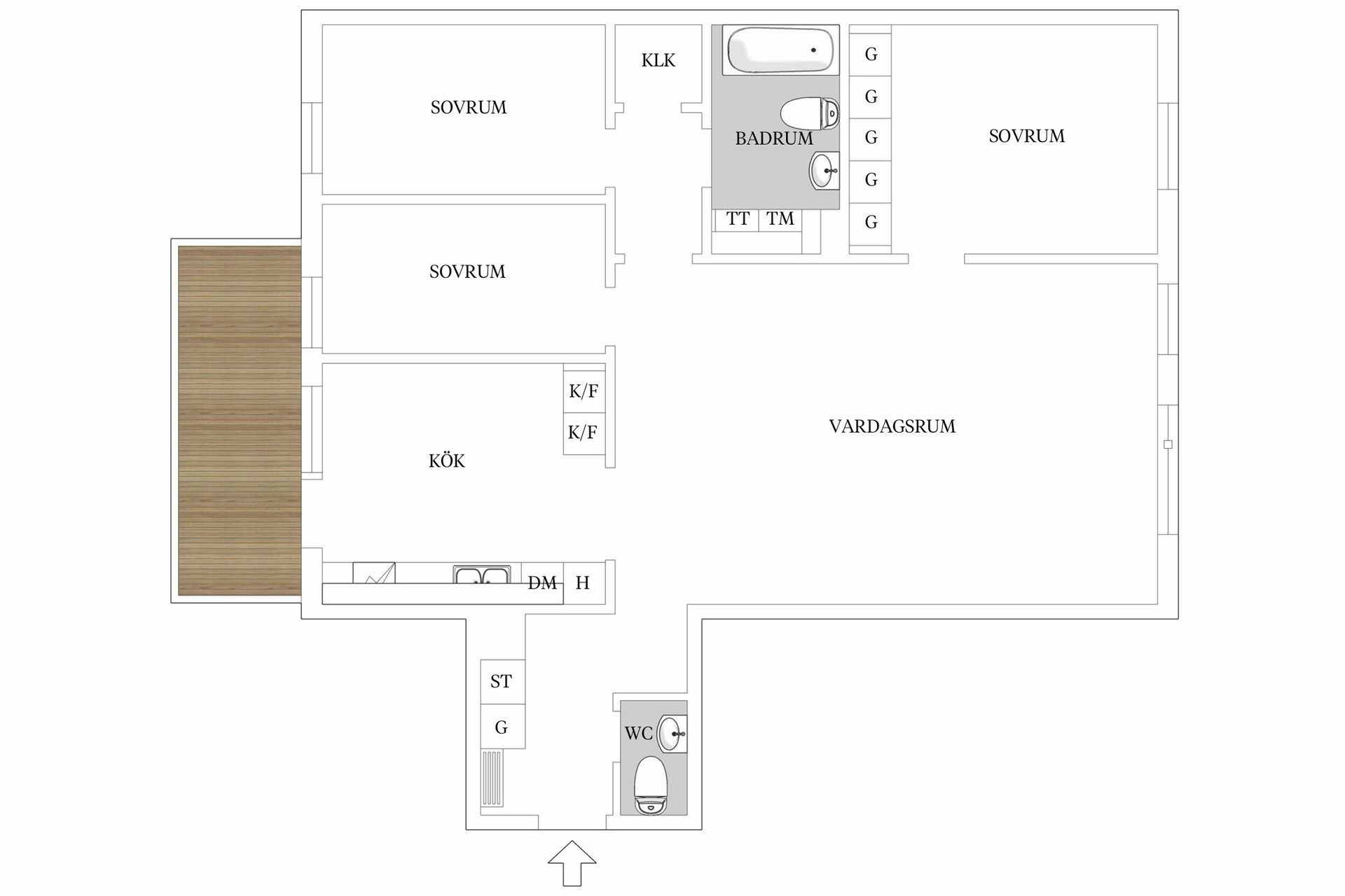 Bostadsrätt, Emils gata 11A, Bromma - Annedal, Stockholm