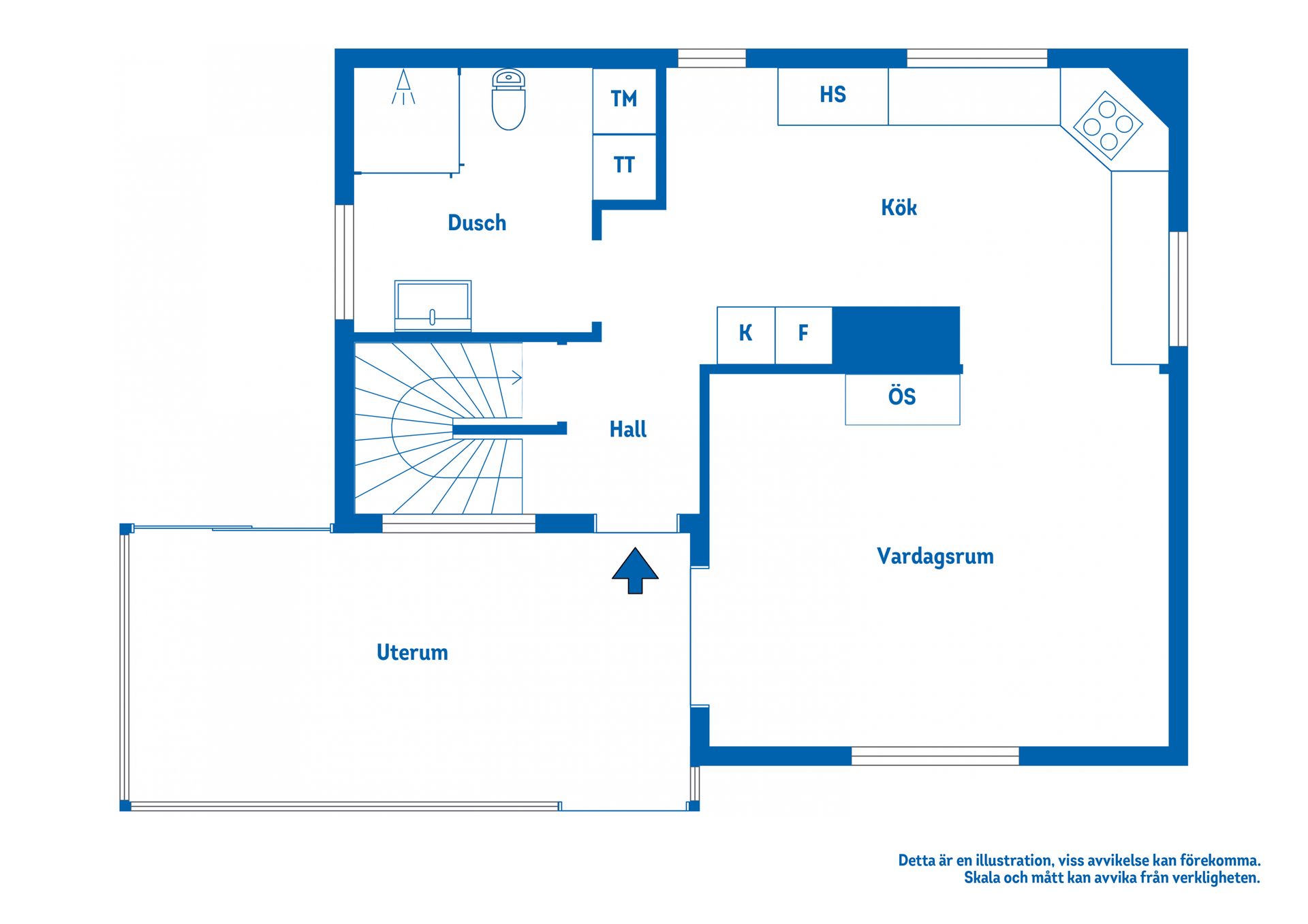 Villa, Värmbolsvägen 34, Katrineholm Nävertorp, Katrineholm