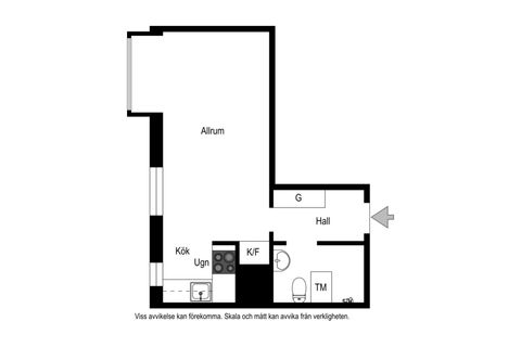 Bostadsrätt, Eskadervägen 40, Våning 6, Näsby Park, Täby