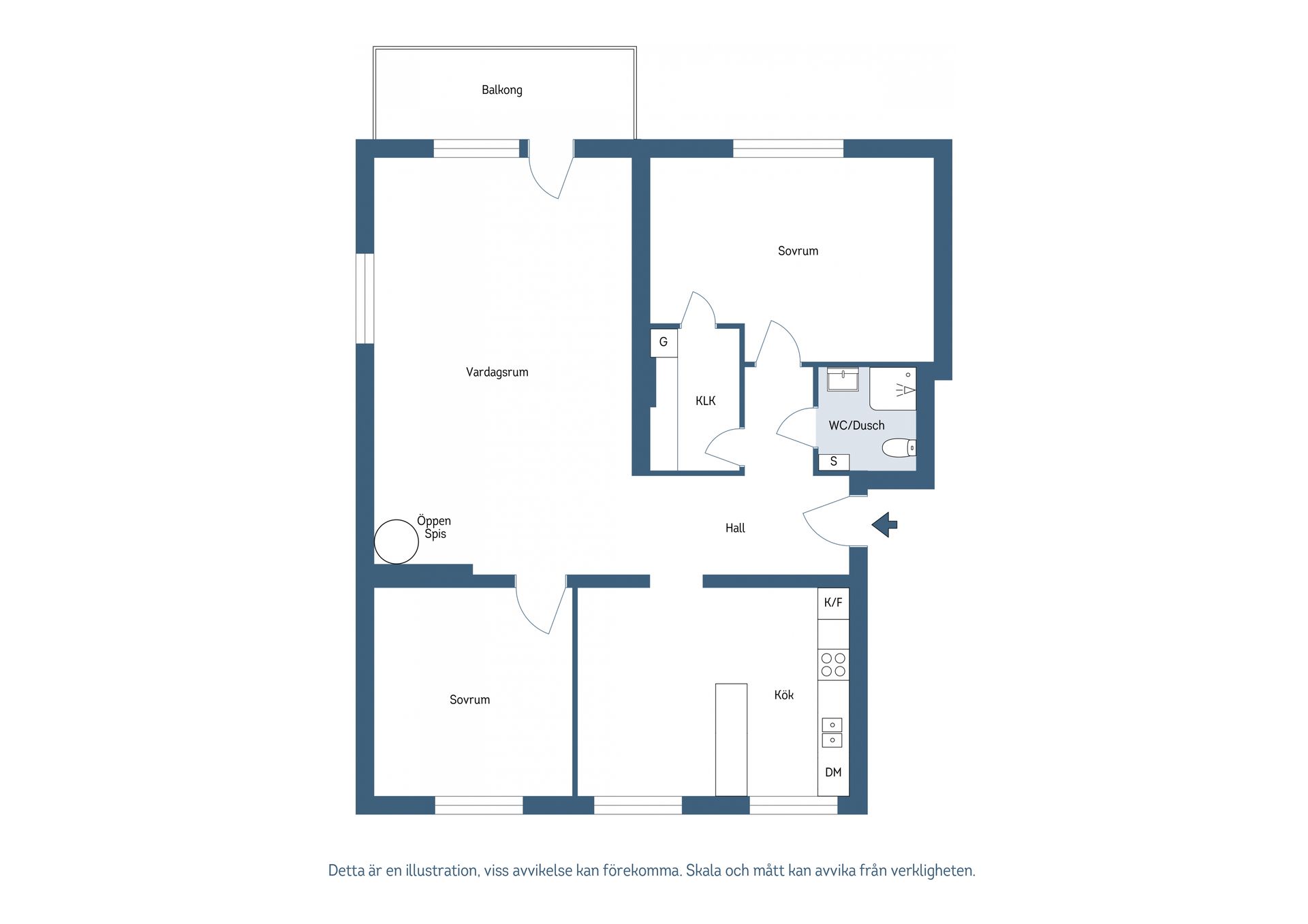 Bostadsrätt, Älgstigen 1A, Vasastaden, Skövde