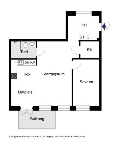 Bostadsrätt, Skridskovägen 9A, vån 1 (1 tr), Västertorp/Hägerstensåsen, Stockholm