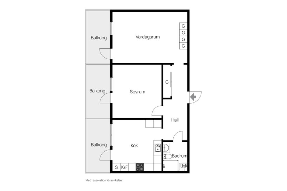 Bostadsrätt, Furuvägen 18B, Åsa, Oskarshamn
