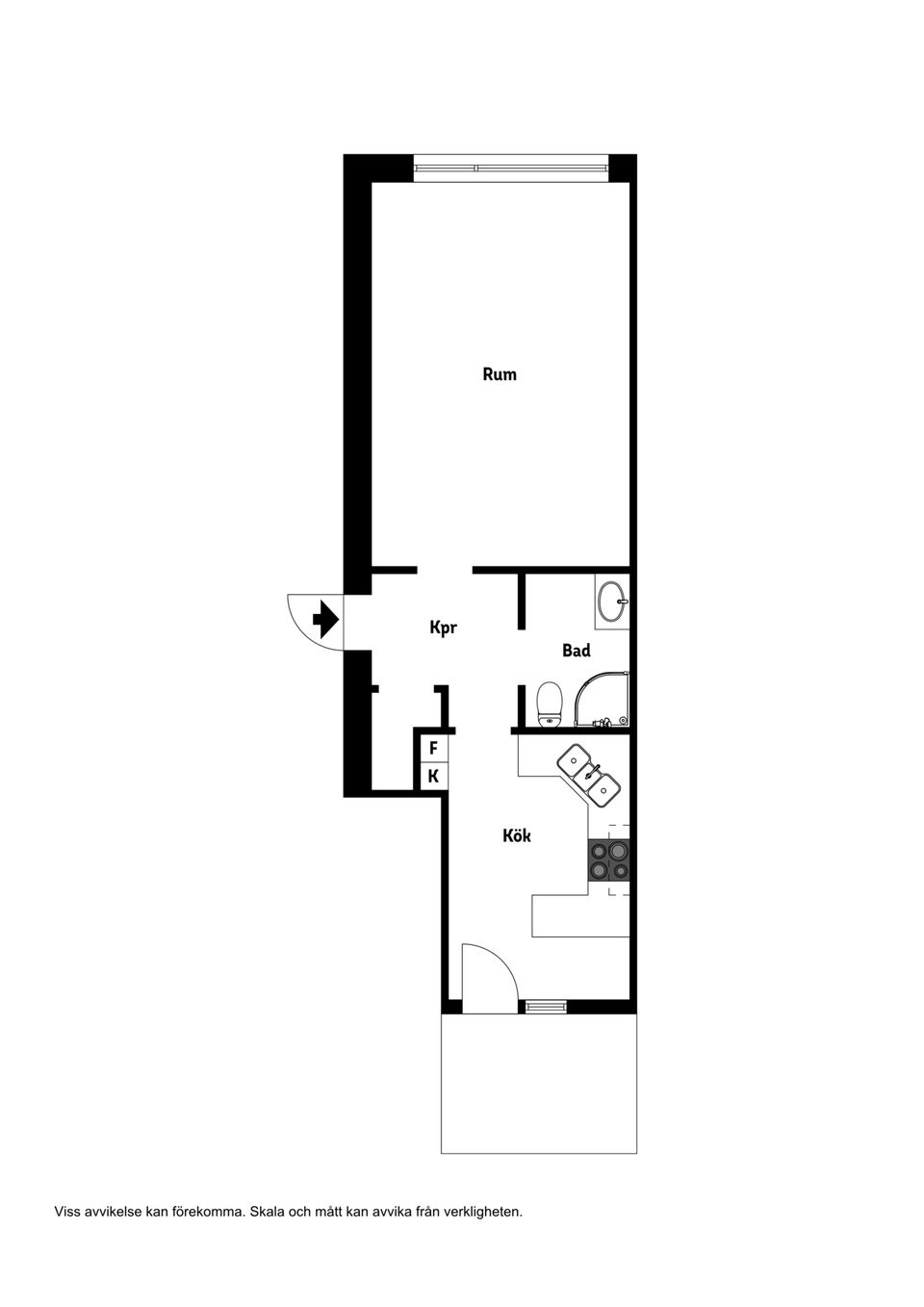 Bostadsrätt, Jungmansgatan 74, Visby - Gråbo, Gotland