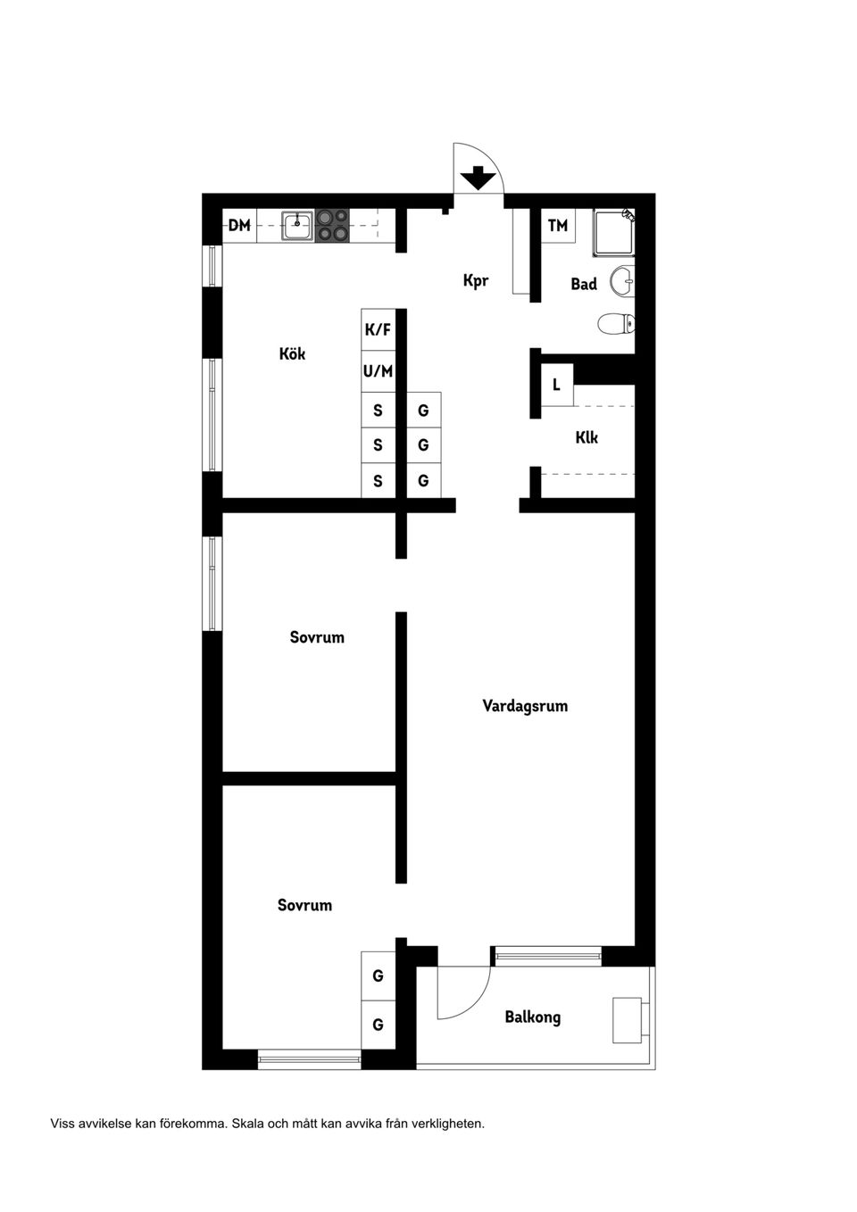 Bostadsrätt, Ångermanlandsgatan 14A, Centralt, Örnsköldsvik