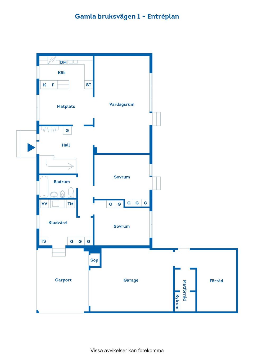 Villa, Gamla bruksvägen 1, Skärblacka, Norrköping