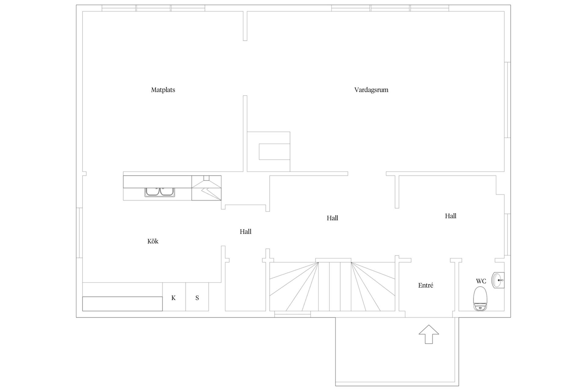 Villa, Idungatan 14A, Söder, Växjö