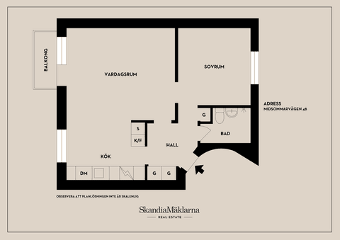 Bostadsrätt, Midsommarvägen 48, Midsommarkransen, Stockholm