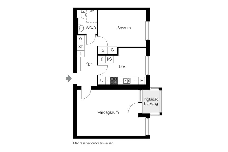 Bostadsrätt, Fatabursvägen 17b, Skälby, Kalmar