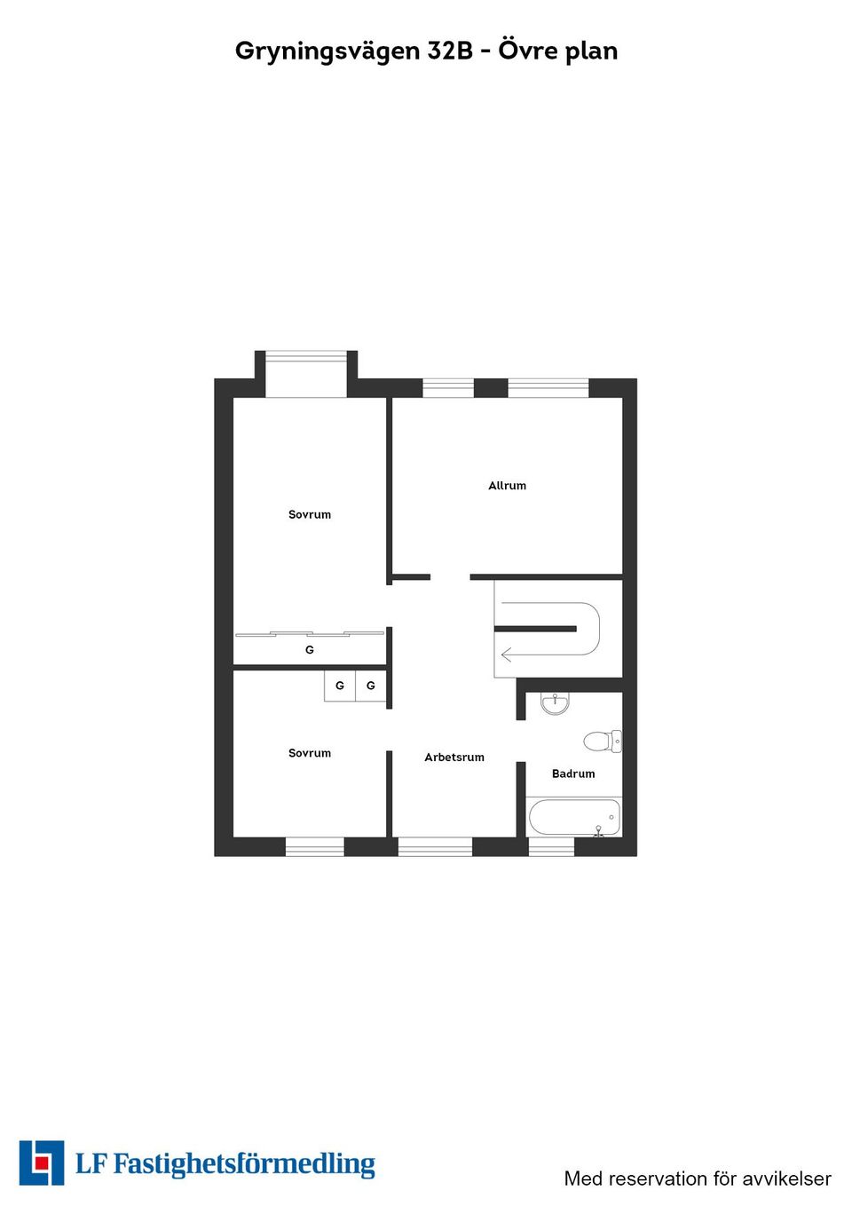 Villa, Radhus, Gryningsvägen 32B, Halmstad