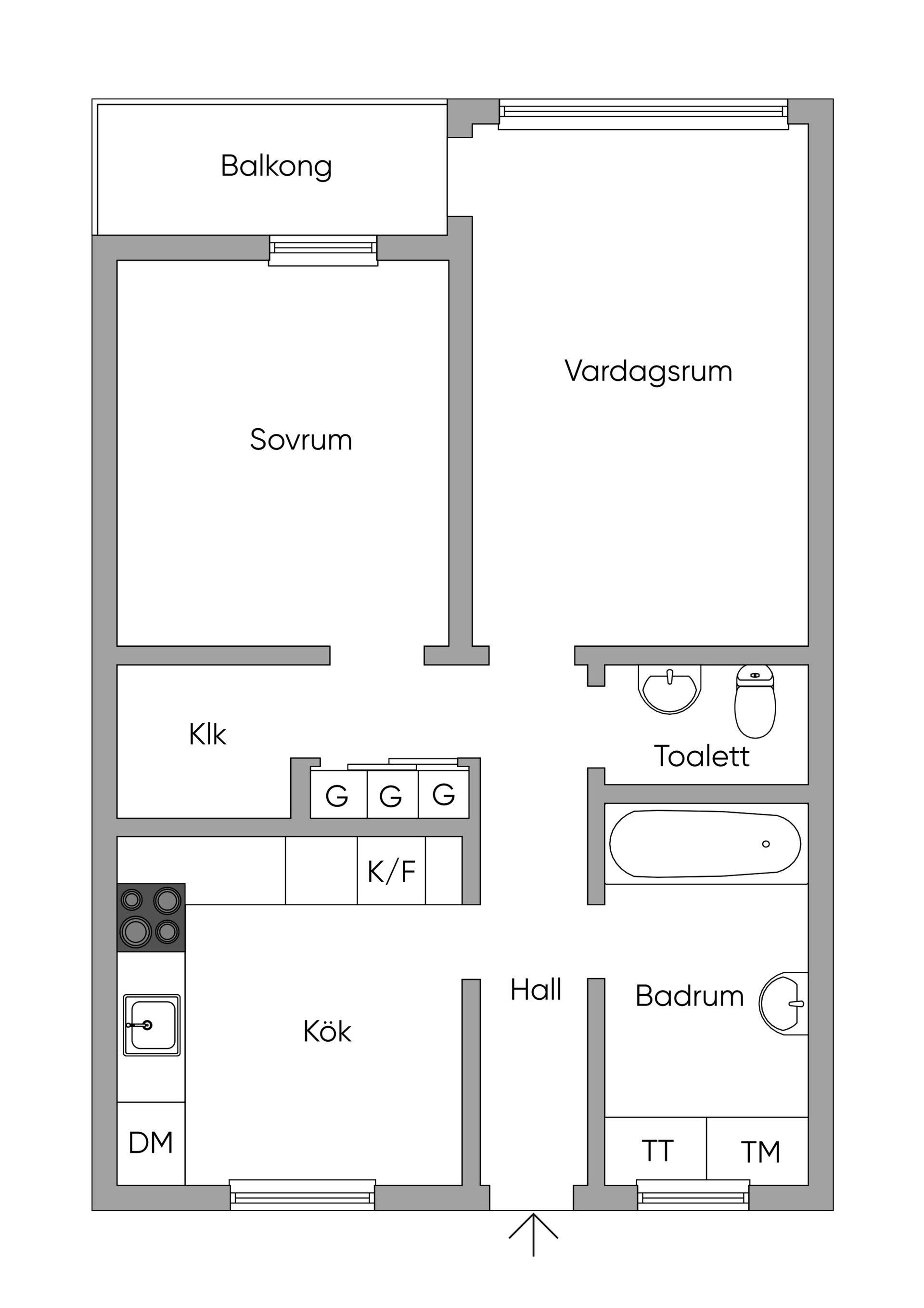 Bostadsrätt, Älvsåkersgränd 7, Östbergahöjden, Stockholm