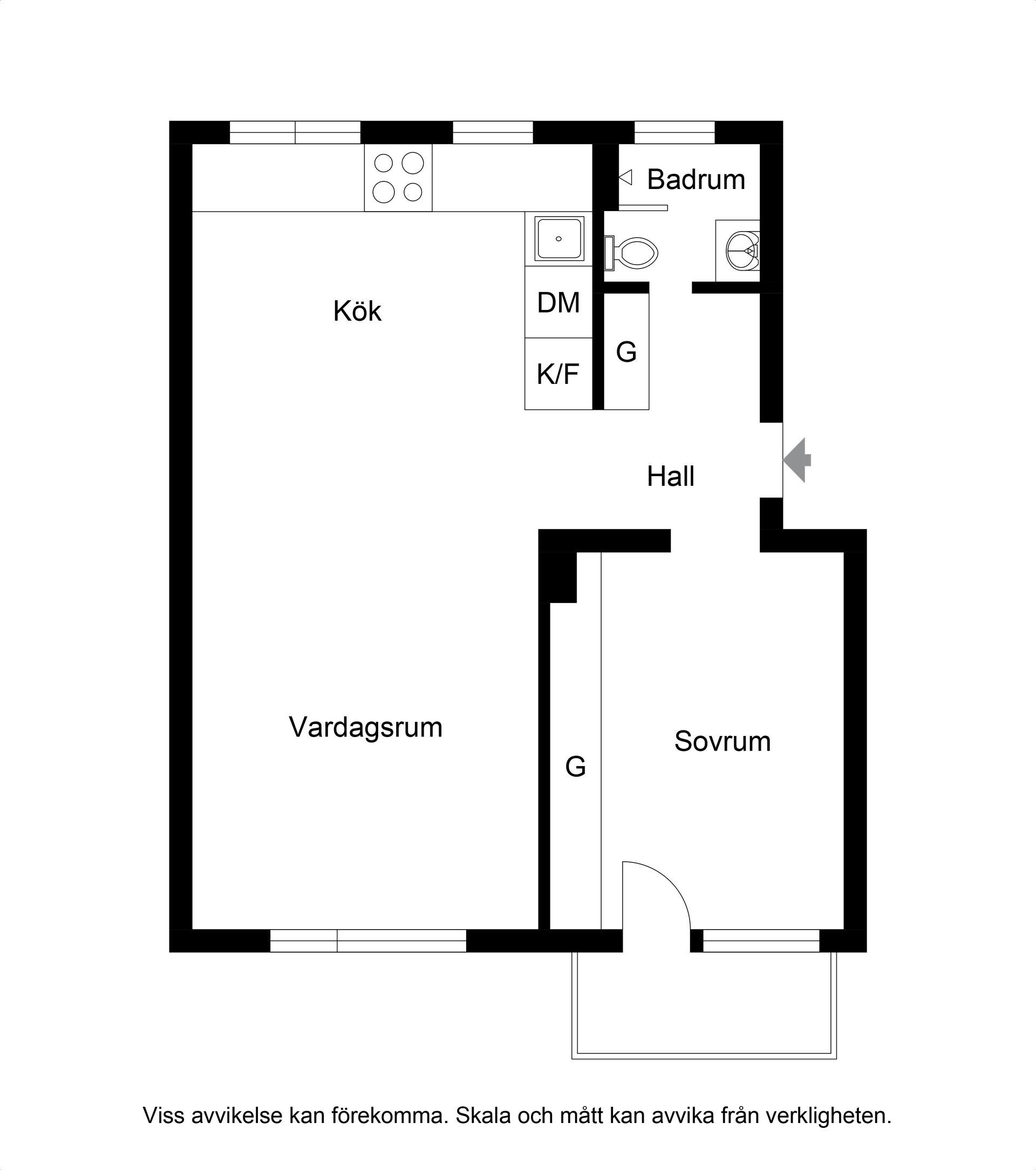 Bostadsrätt, Byggmästarvägen 6, Abrahamsberg, Stockholm