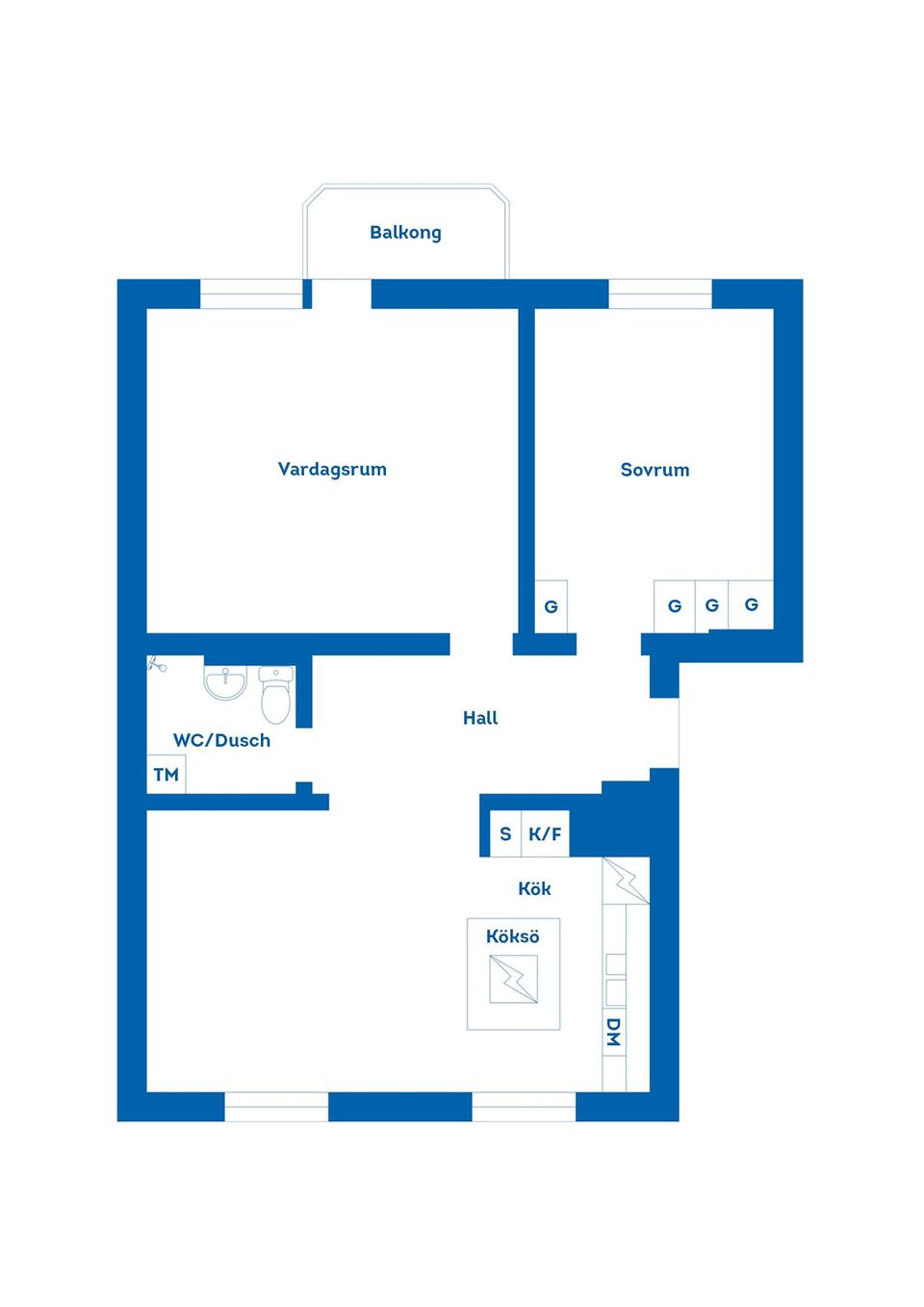 Bostadsrätt, Fleminggatan 12 B, Sörby, Gävle