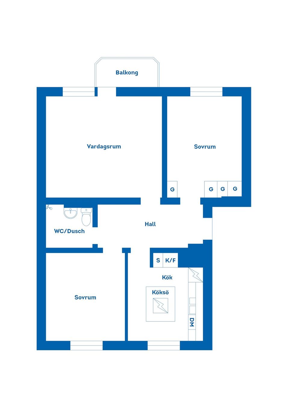 Bostadsrätt, Fleminggatan 12 B, Sörby, Gävle