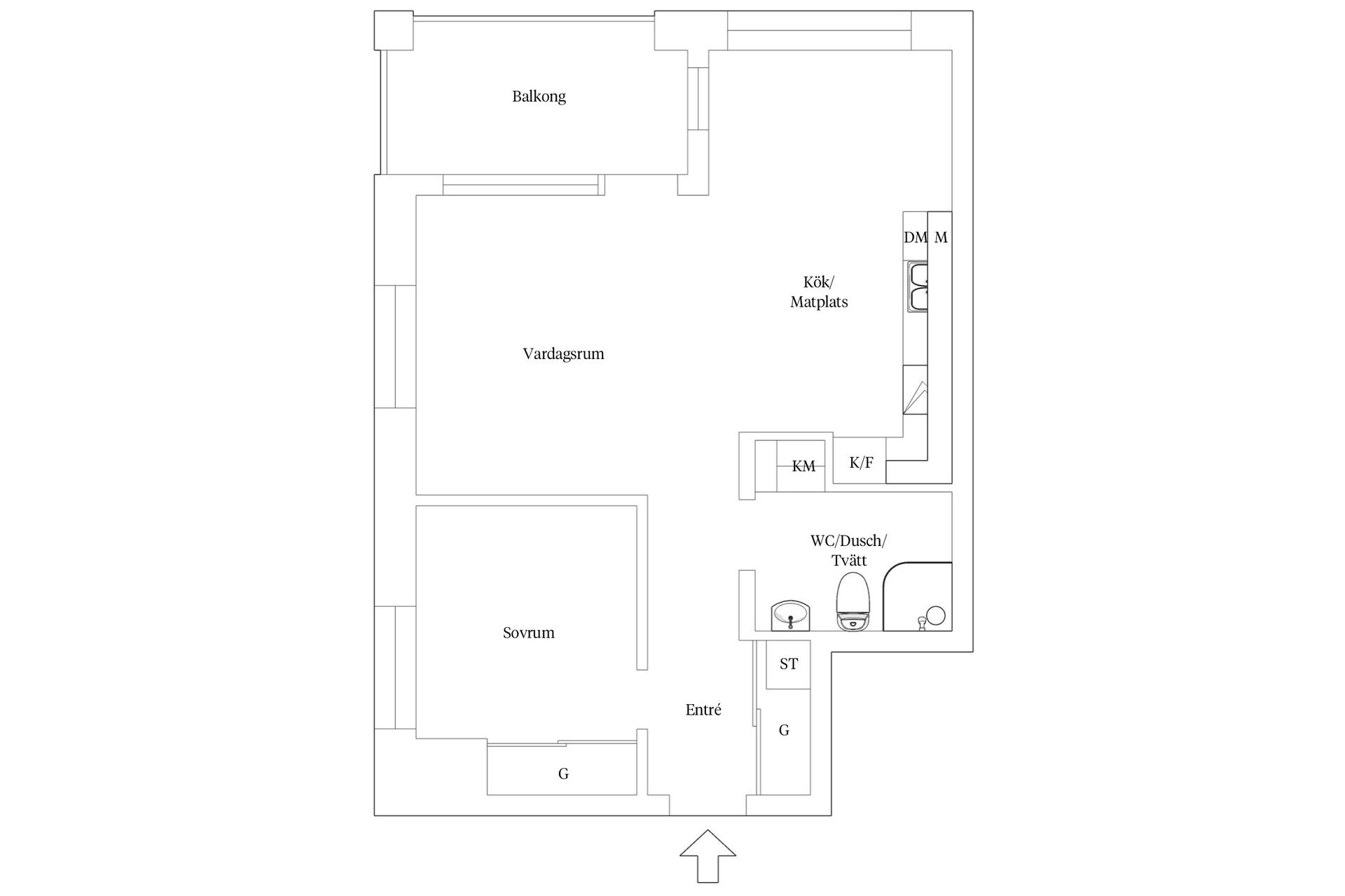 Bostadsrätt, Beijerskajen 2E, Varvsstaden, Malmö