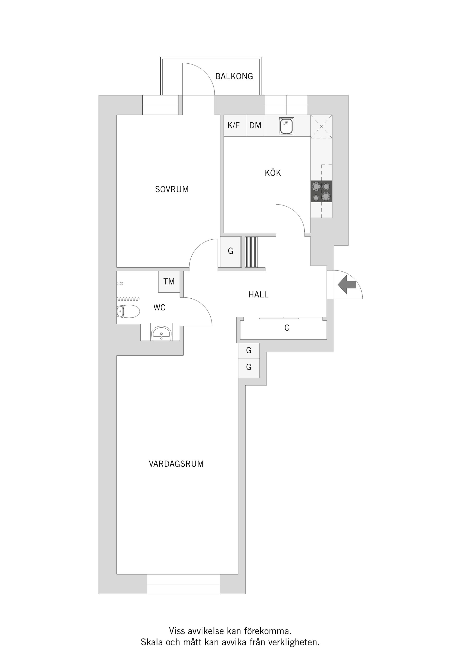 Bostadsrätt, Drottninggatan 52, Trossö, Karlskrona