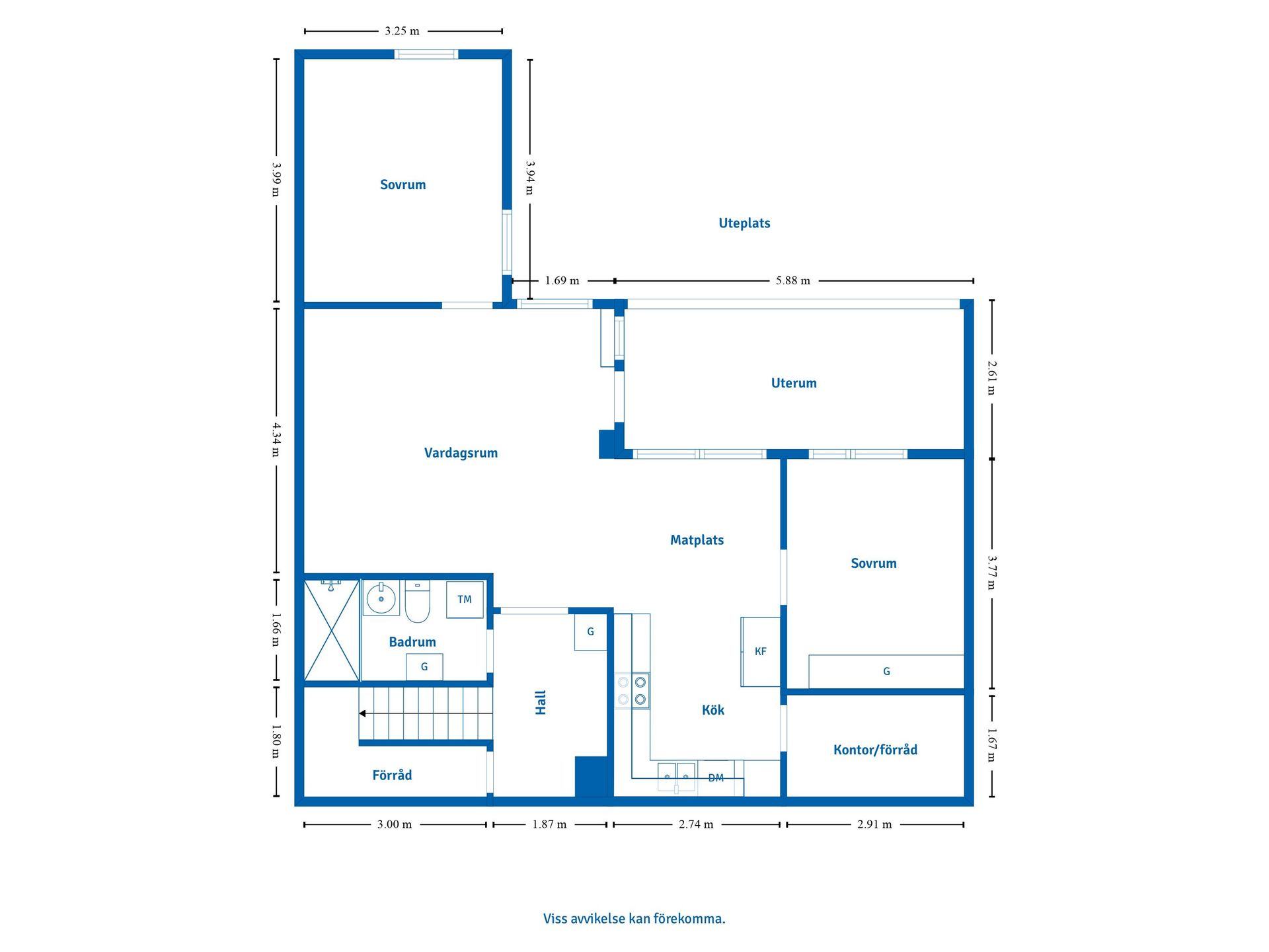 Bostadsrätt, Källgatan 13A, Centralt, Motala