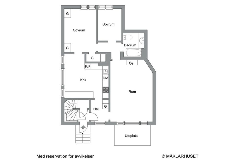 Bostadsrätt, Nyckelvägen 2, Råsunda, Solna