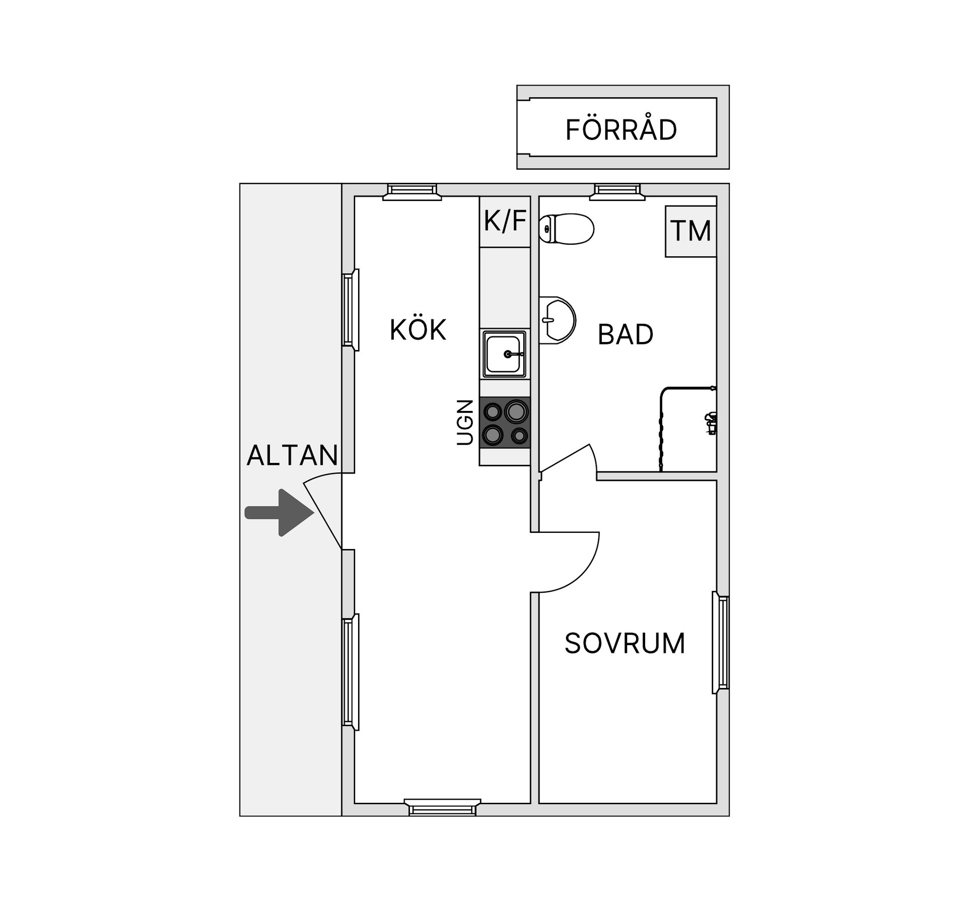 Fritidshus, Syrengången 1, Centrala Hisingen, Göteborg