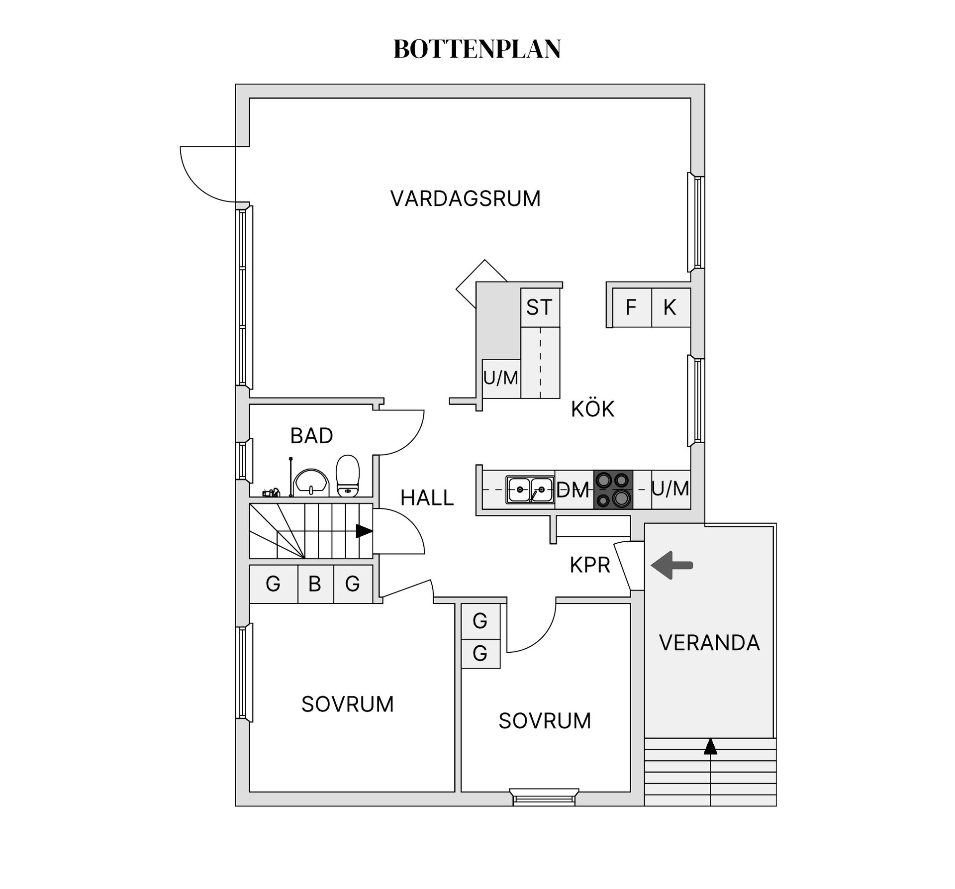 Villa, Slåttervägen 15, Värnamo