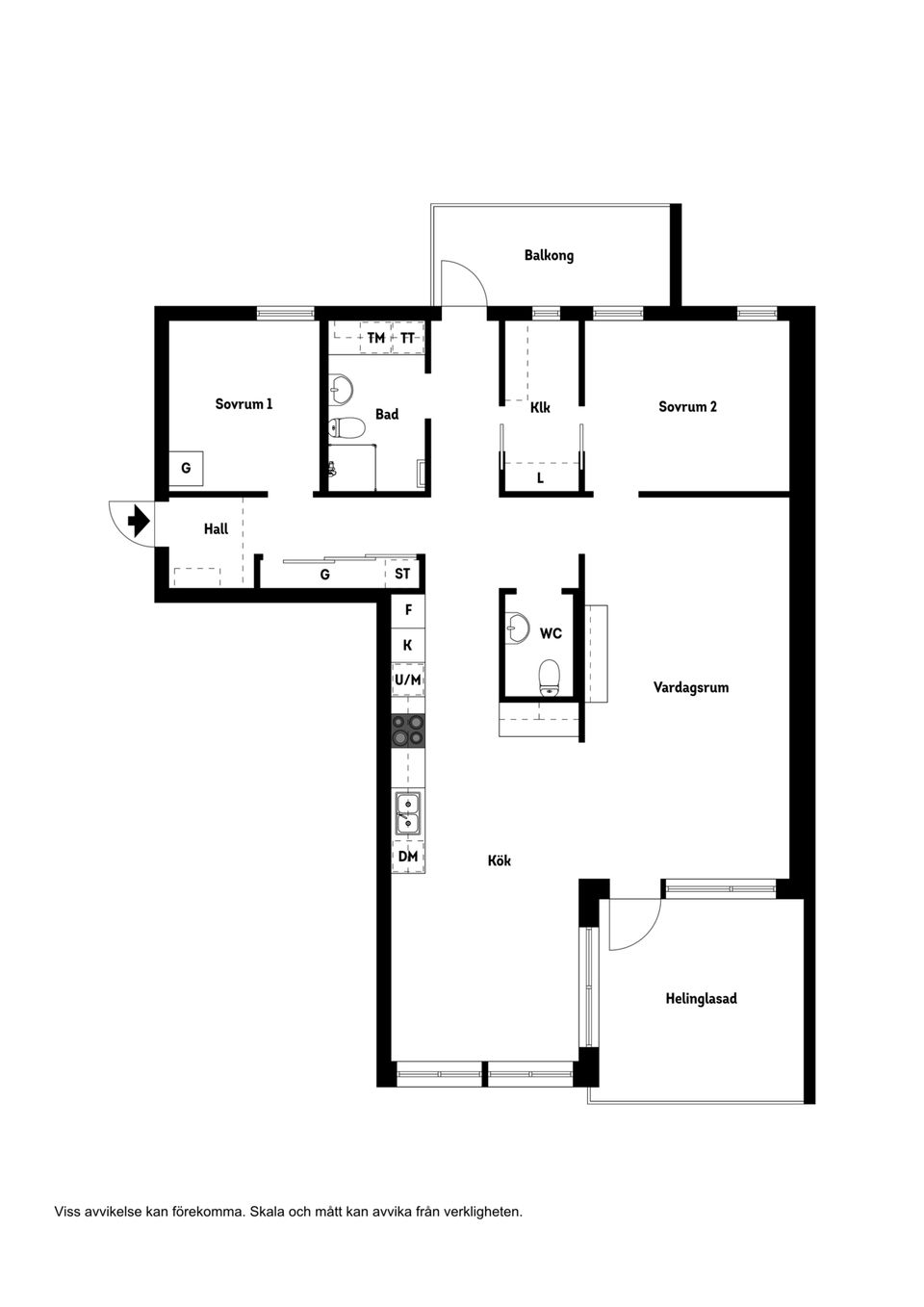 Bostadsrätt, Fabriksgatan 26 B, Centralt, Örnsköldsvik
