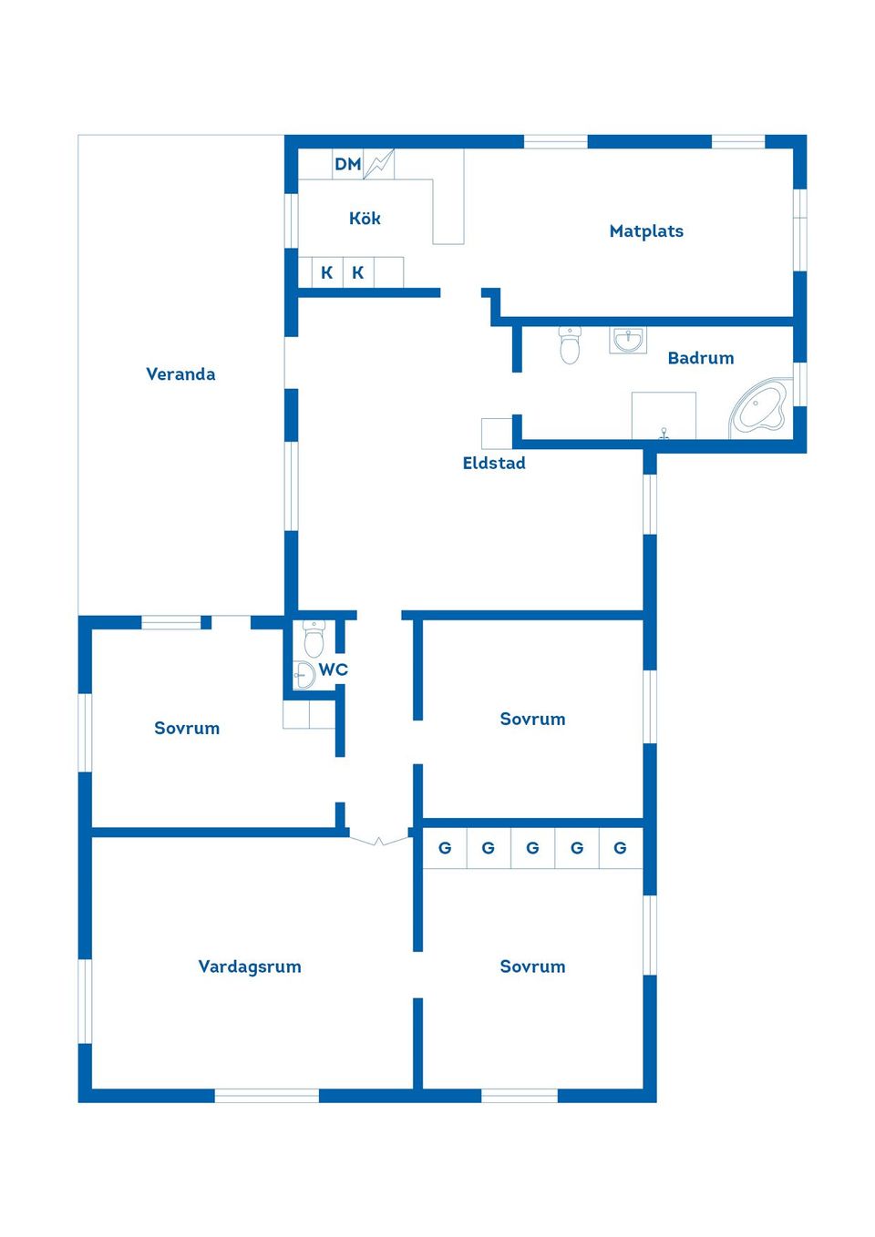 Villa, Stråtenbo 550, Aspeboda, Falun