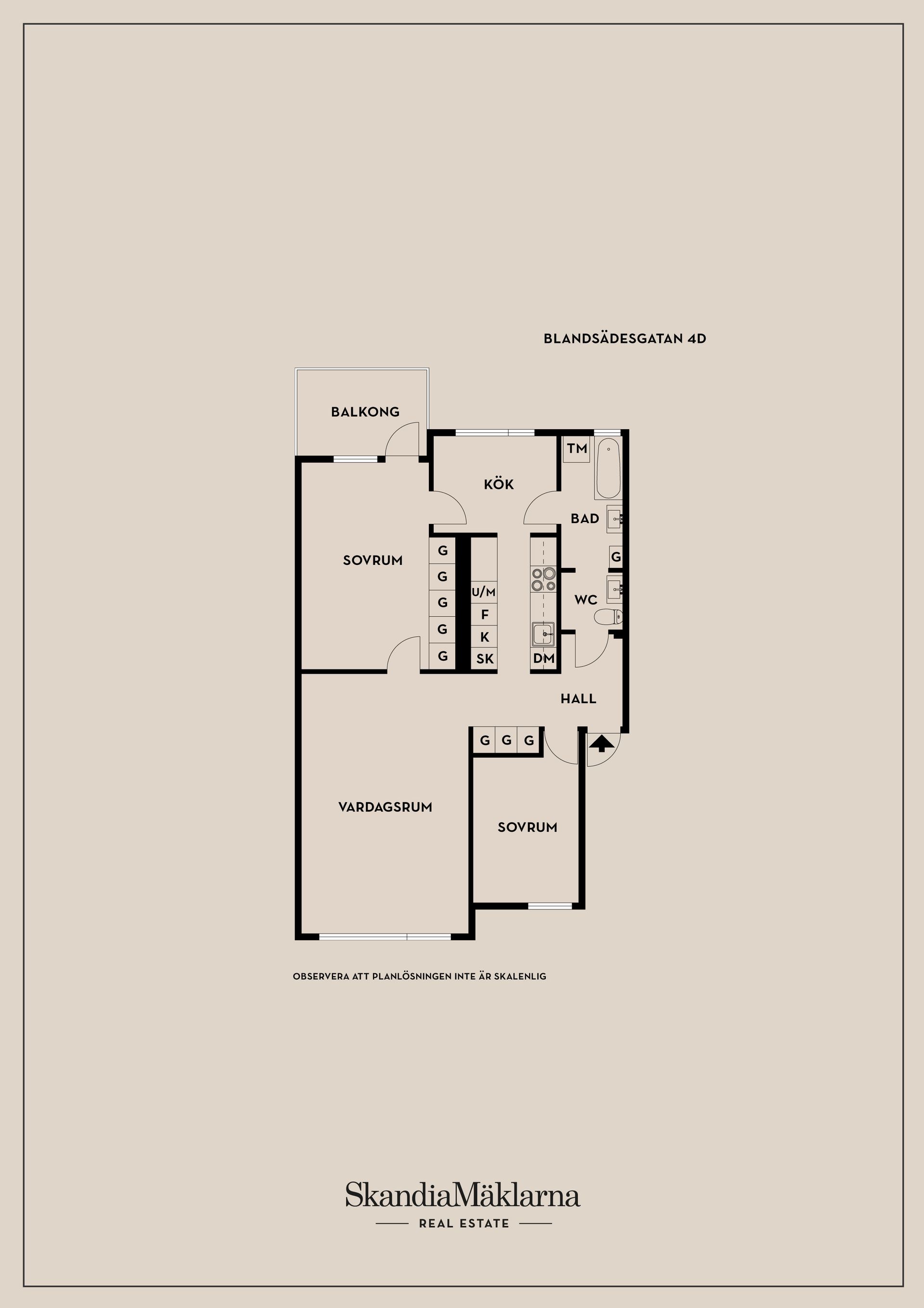 Bostadsrätt, Blandsädesgatan 4D, Mölndal