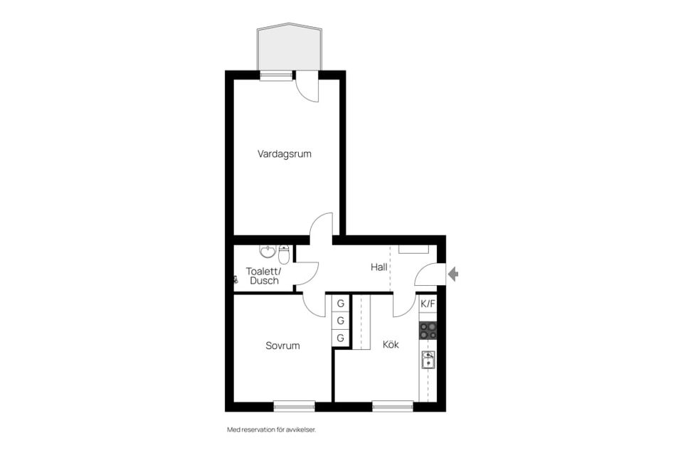 Bostadsrätt, Margaretagatan 39, Dotorp, Falköping
