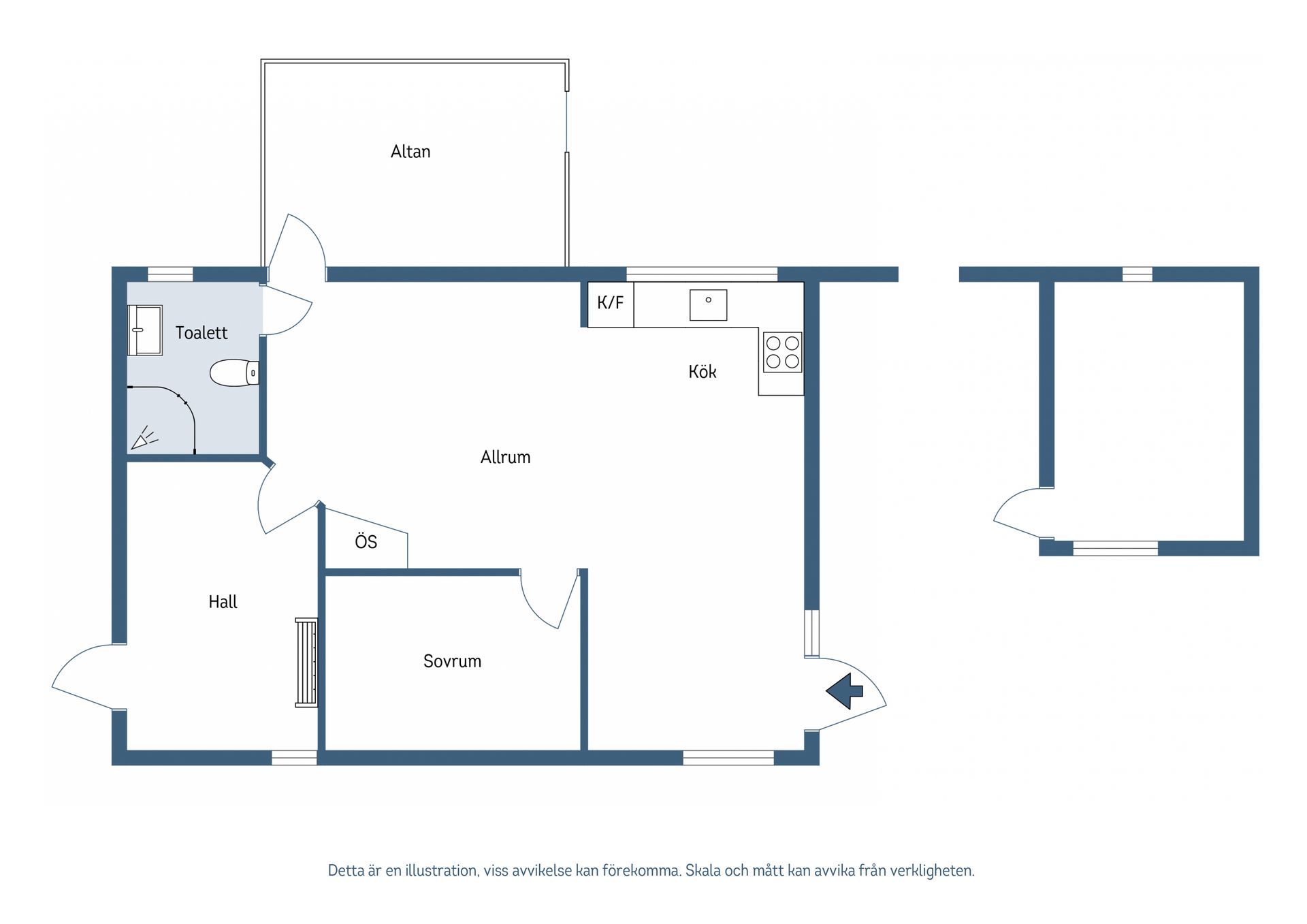 Fritidshus, Alstigen 24, Karholmsbruk, Tierp
