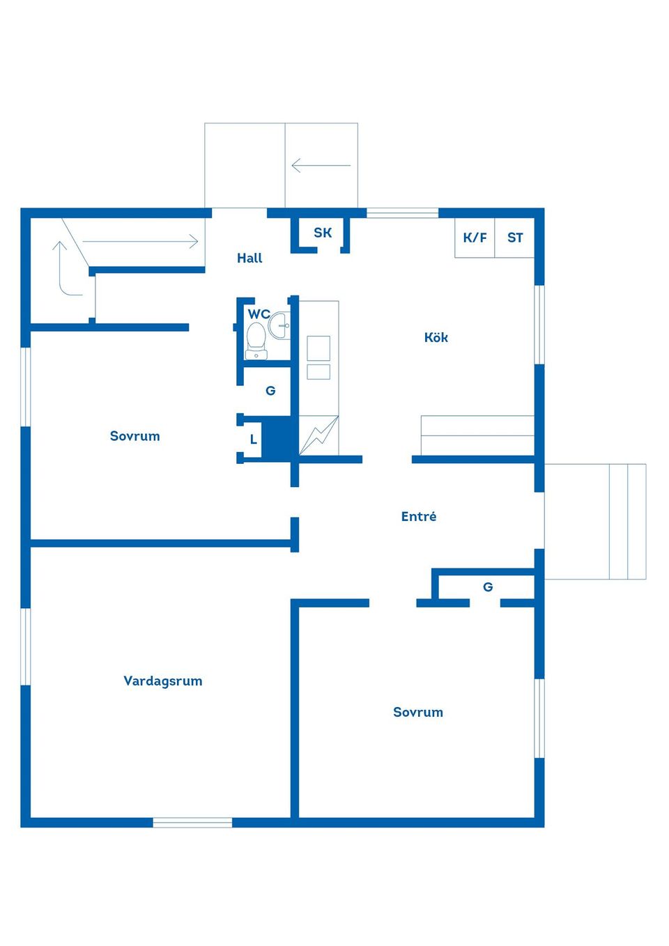 Villa, Kanarp 7, På landet, Jönköping