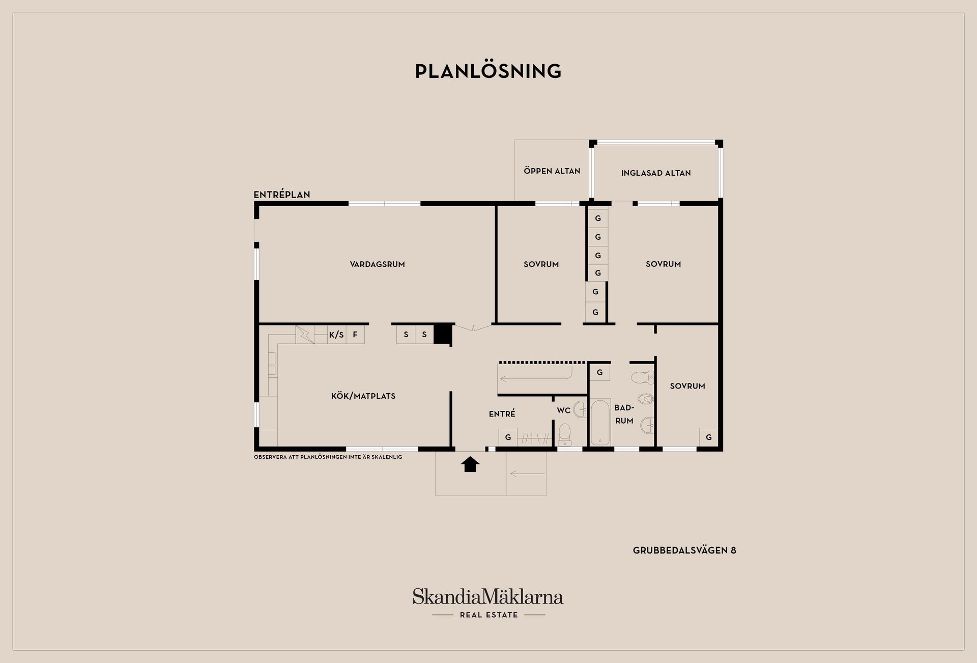 Villa, Grubbedalsvägen 8, Skellefteå