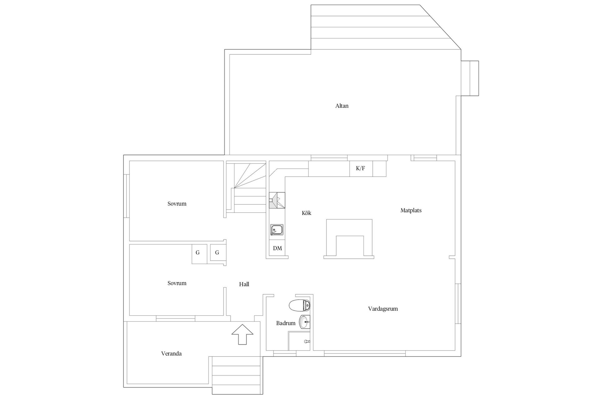 Villa, Grönelidsvägen 6, Dalsjöfors, Borås
