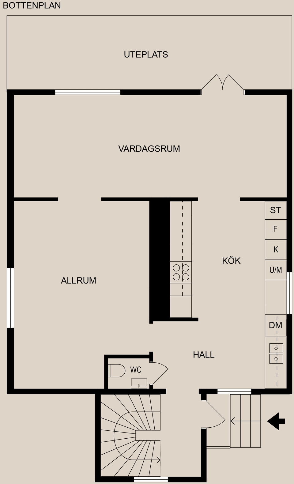 Villa, Gamla Riksvägen 3, Valdemarsvik