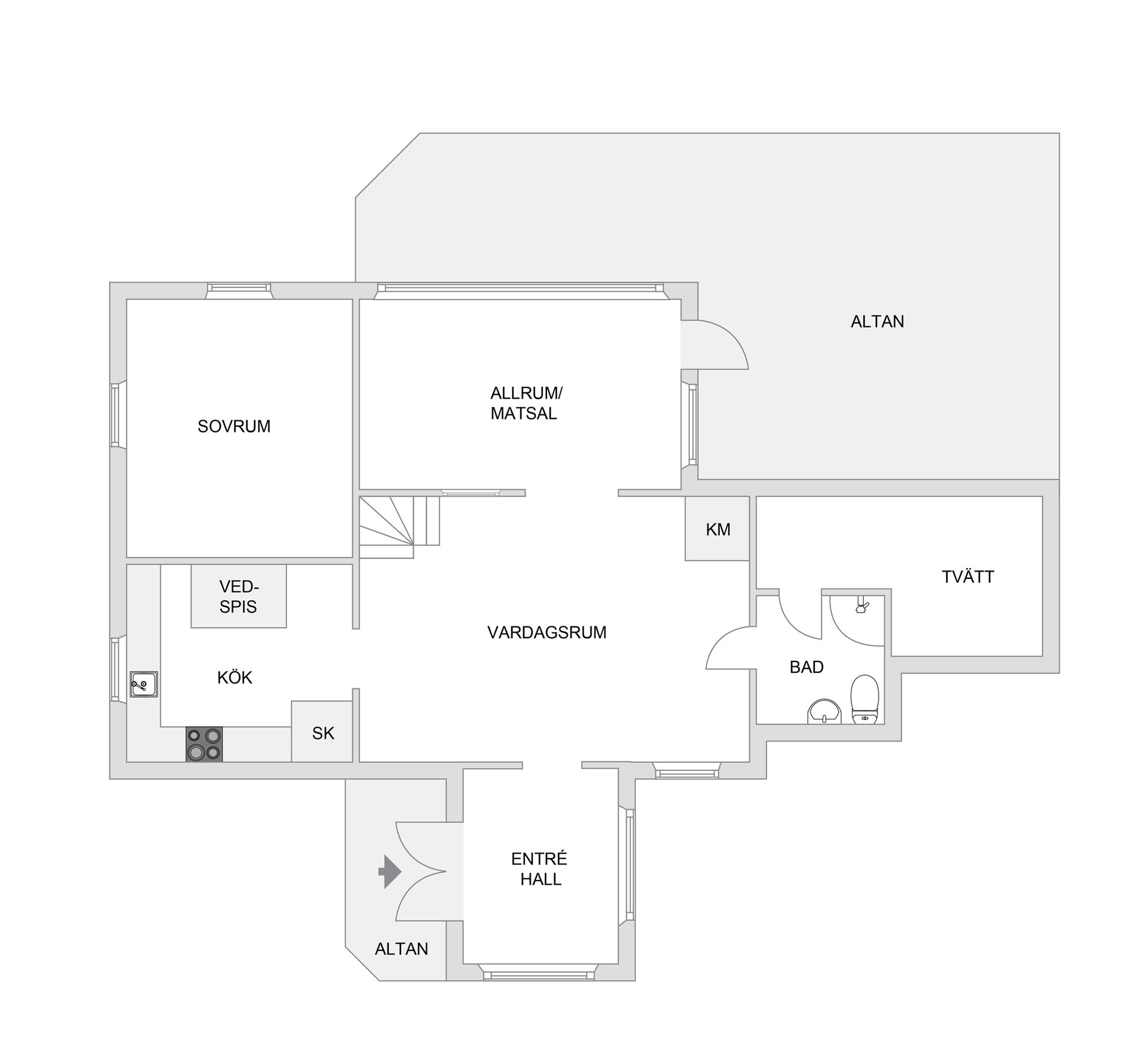 Villa, Viberg 539, Väse, Karlstad